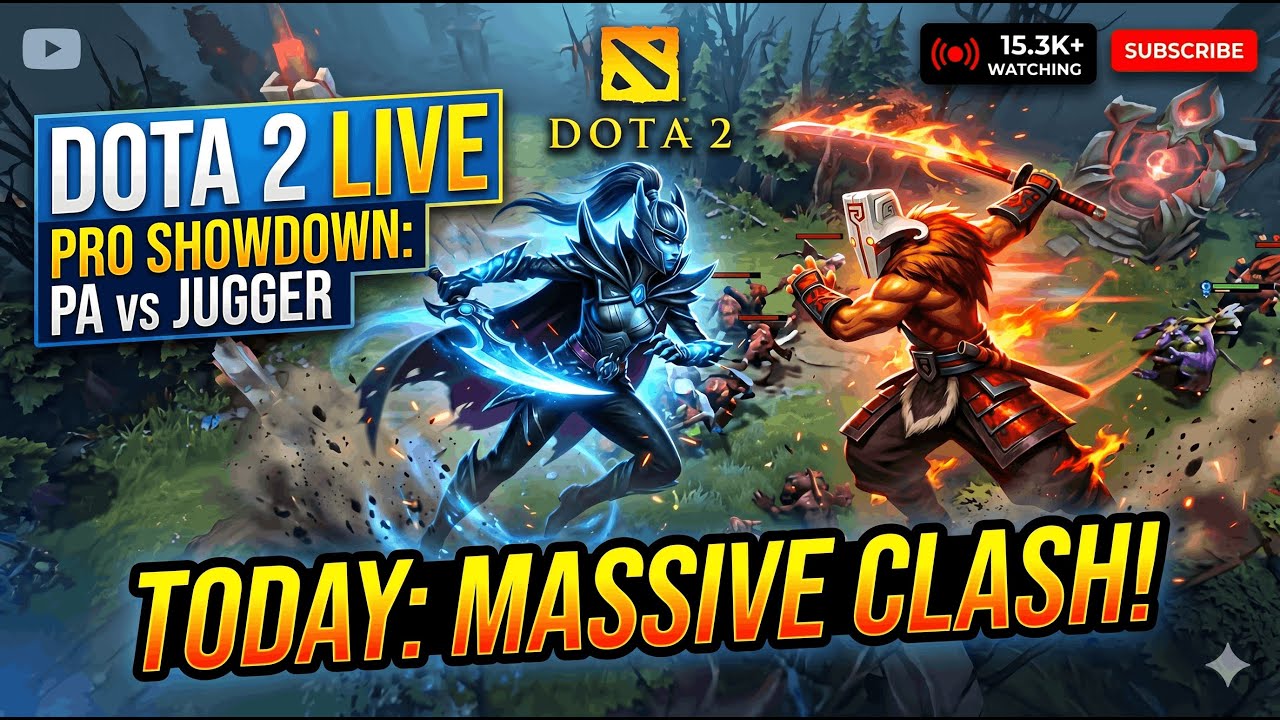 DOTA 2 LIVE! Phantom Assassin vs Juggernaut EPIC CARRIES | Pro Matches & Reactions