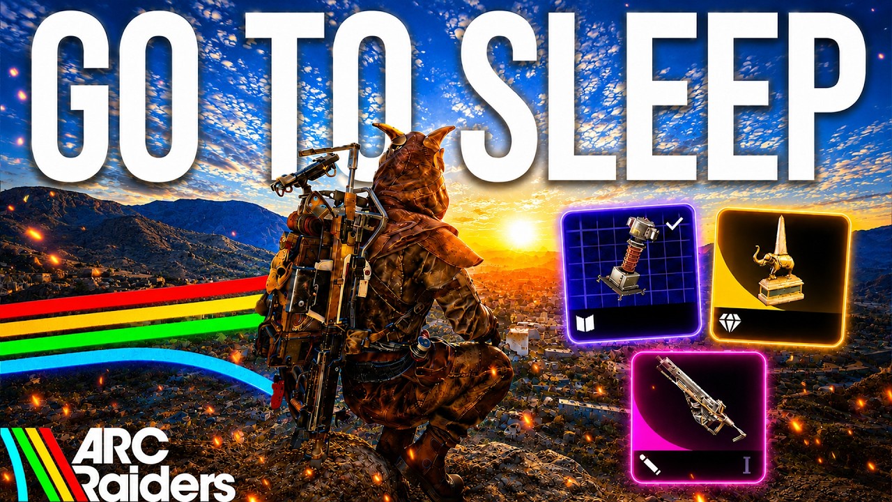 Fall Asleep to 1 Hour of Relaxing Loot Routes (ARC Raiders)