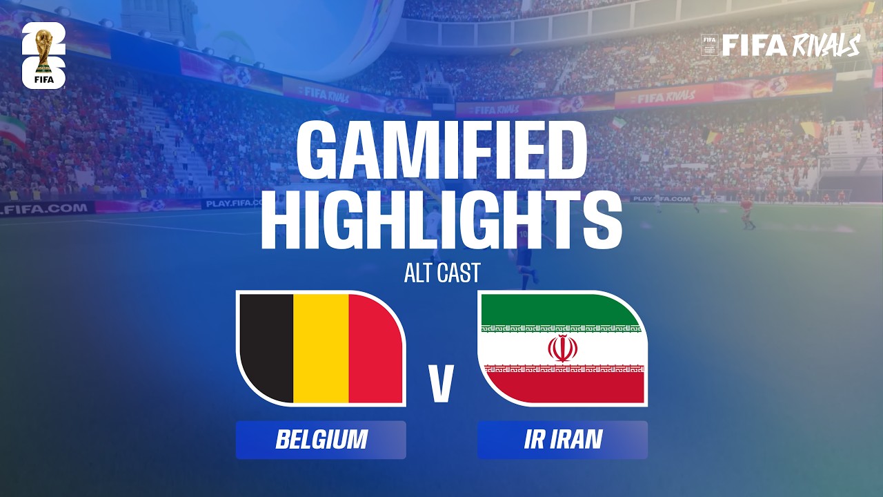 Alt Cast Highlights: Belgium v IR Iran | FIFA World Cup 2026™