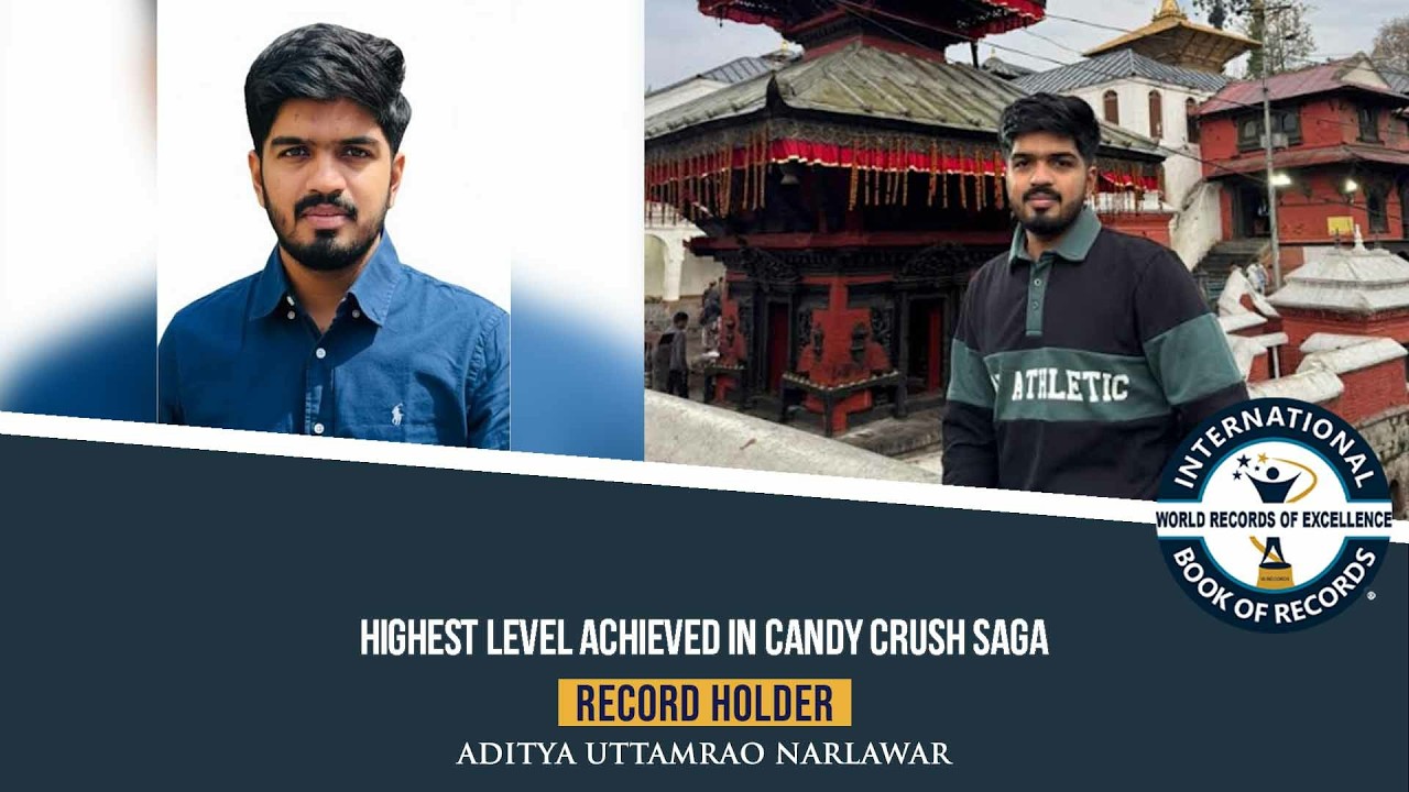 HIGHEST LEVEL ACHIEVED IN CANDY CRUSH SAGA