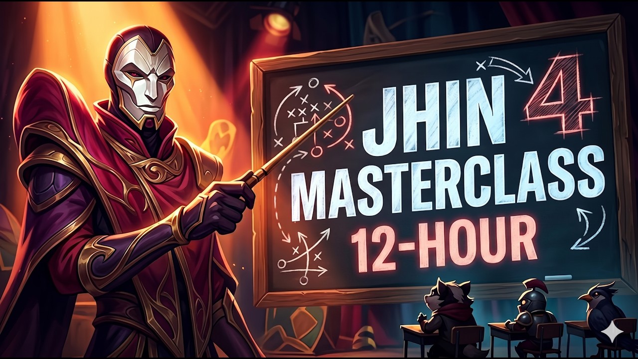 JHIN MASTERCLASS (12 Hours Of Pro Jhin Footage)