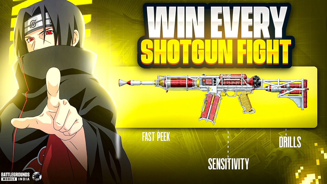 Master Every SHOTGUN in 9 Minutes π± | Win Any Shotgun Fight in BGMI 4.4 Update | BGMI Tips & Tricks