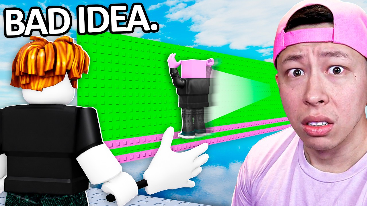 So I Tried Roblox WALLHOP 1v1ing...