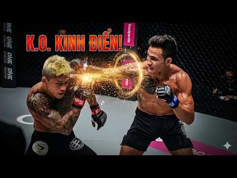 K.O. KINH ĐIỂN: CÚ ĐẤM RỰC LỬA CHẤN ĐỘNG ONE CHAMPIONSHIP CỦA THÀNH LÊ TRƯỚC MARTIN NGUYỄN