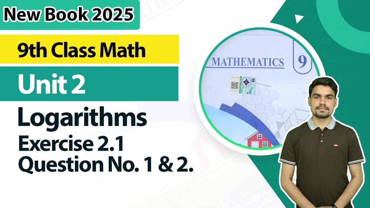 9th Class Math Unit 2 - New Book 2025