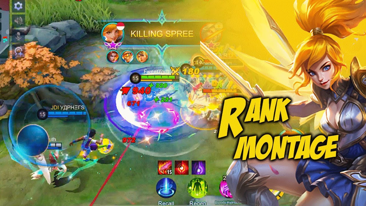 FANNY RANK MONTAGE | MOBILE LEGENDS BANG BANG