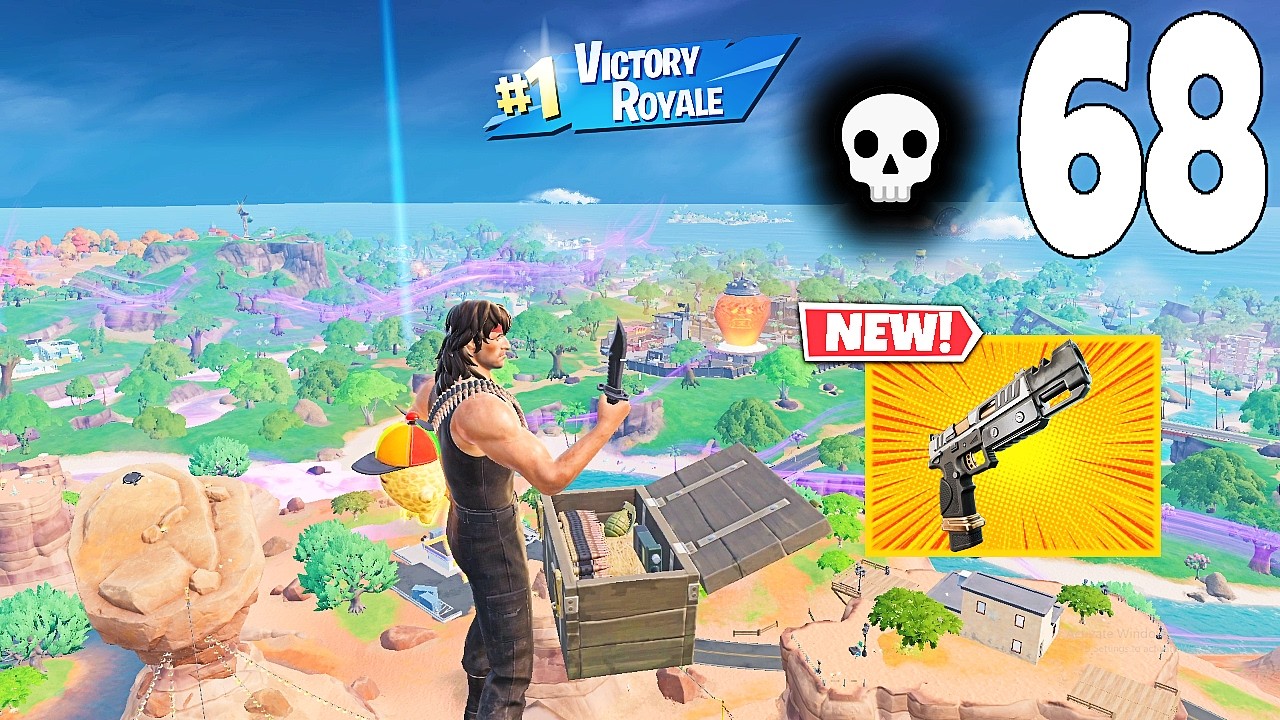 68 Elimination Solo Vs Squads/squads "Zero Build" Gameplay Wins (NEW Fortnite Chapter 7 Season 3 PC)