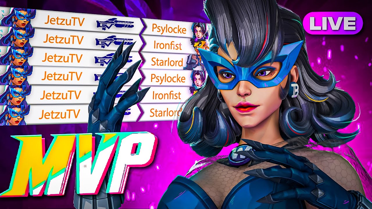 MARVEL RIVALS PC RANKED / NO1 CONTROLLER BLACK WIDOW