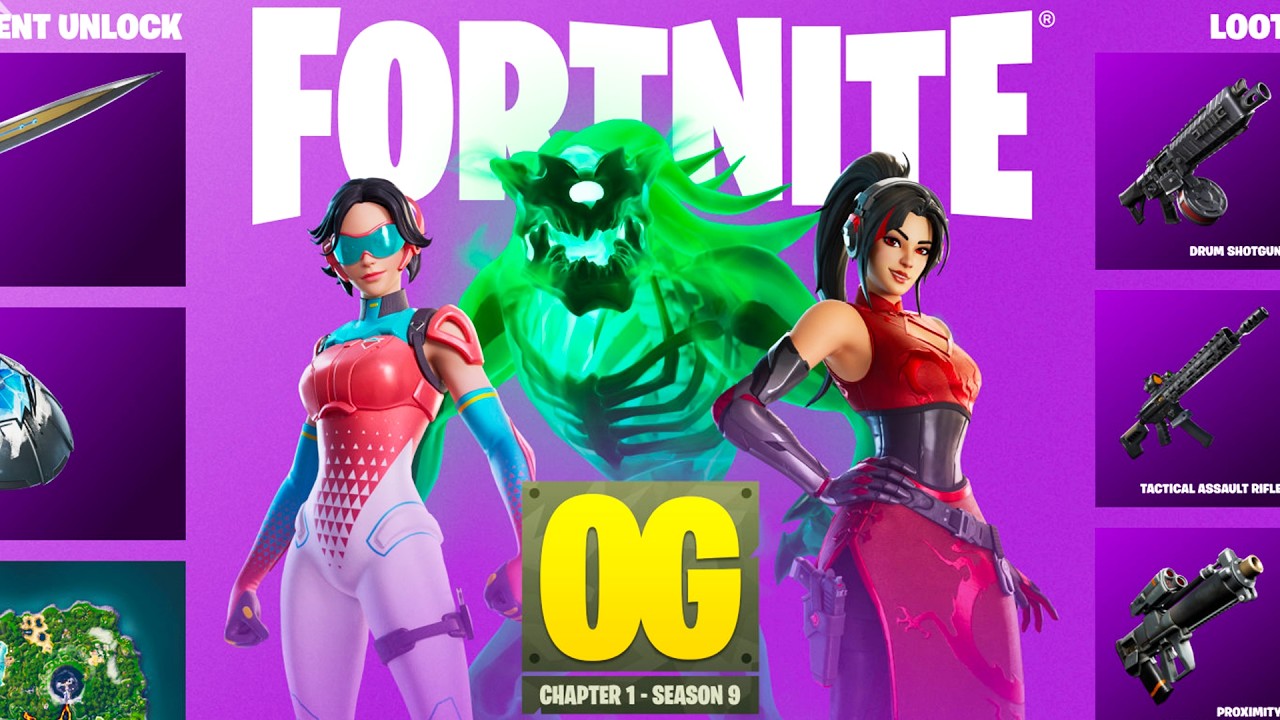 FULL FORTNITE OG SEASON 9 REVEAL!