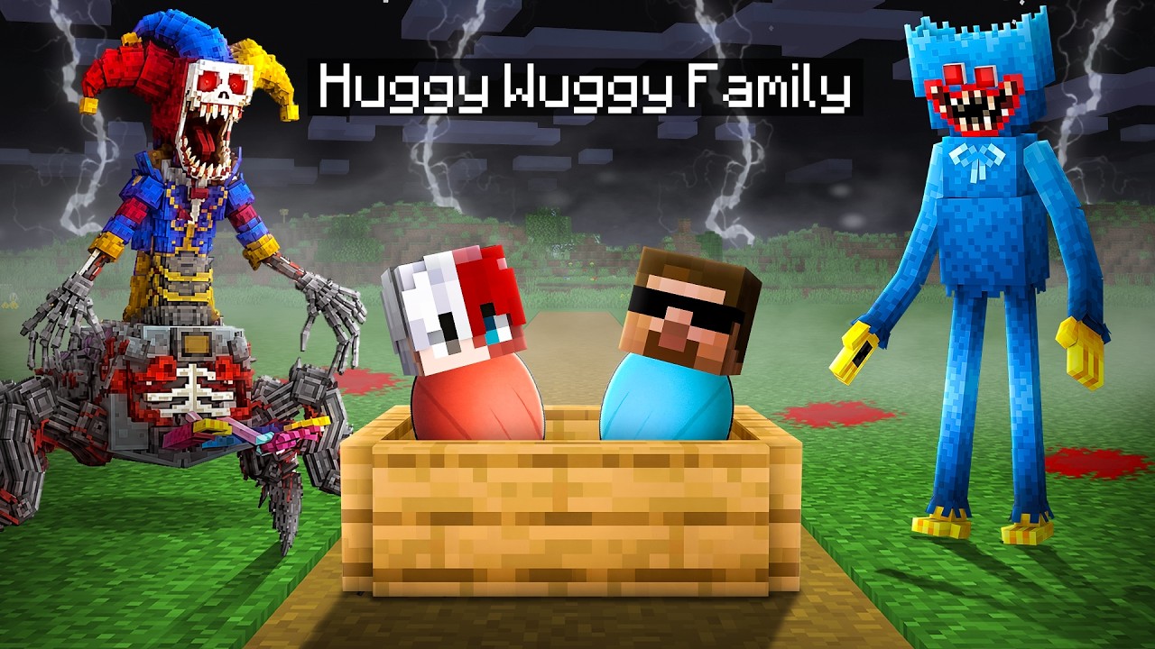 I GOT ADOPTED BY PROTOTYPE IN MINECRAFT !!😨