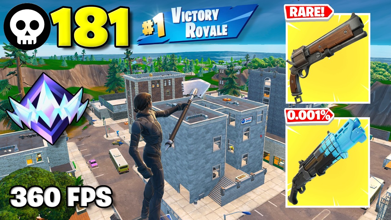 181 Elimination "RANKED RELOAD” Gameplay Wins (Fortnite Chapter 7 Season 3 PS5 Controller)