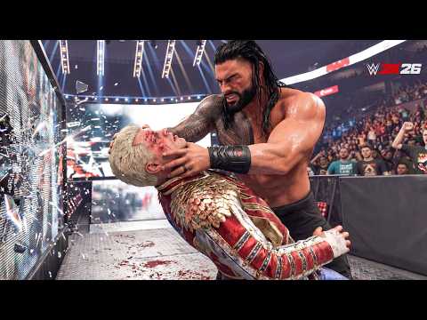Roman Reigns Destroys Cody Rhodes WWE 2K26