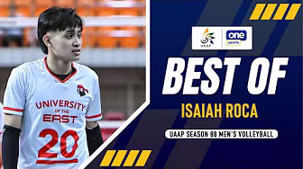 Isaiah Roca’s GREAT SHOWING for UE Red Warriors | UAAP SEASON 88 MEN’S VOLLEYBALL
