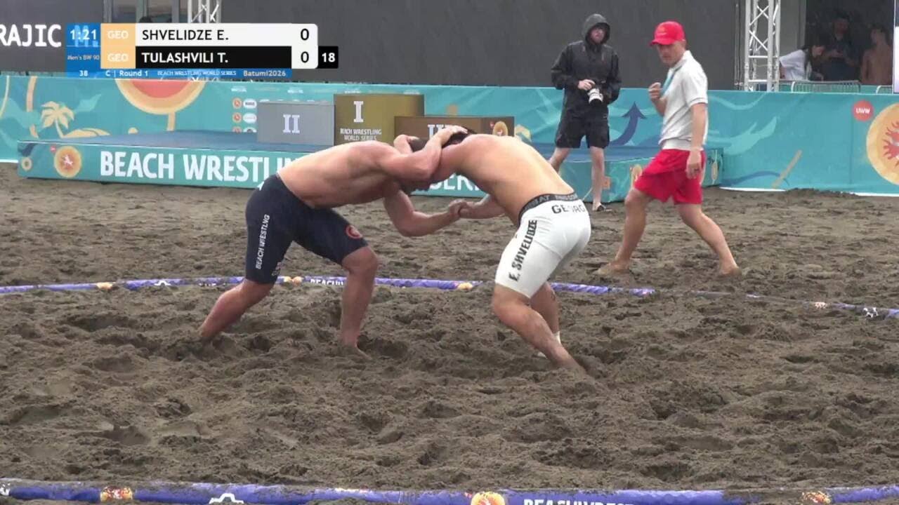Evsem SHVELIDZE (GEO) vs. Tornike TULASHVILI (GEO) • C | Round 1 • Men's BW 90Kg