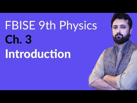 Federal Board 9th Physics Ch. 3 Dynamics