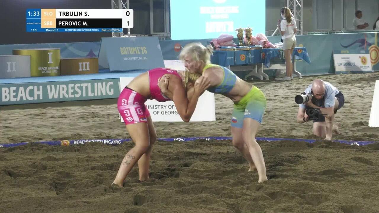 Sara TRBULIN (SLO) vs. Masa PEROVIC (SRB) • Round 3 • Women's BW 70Kg