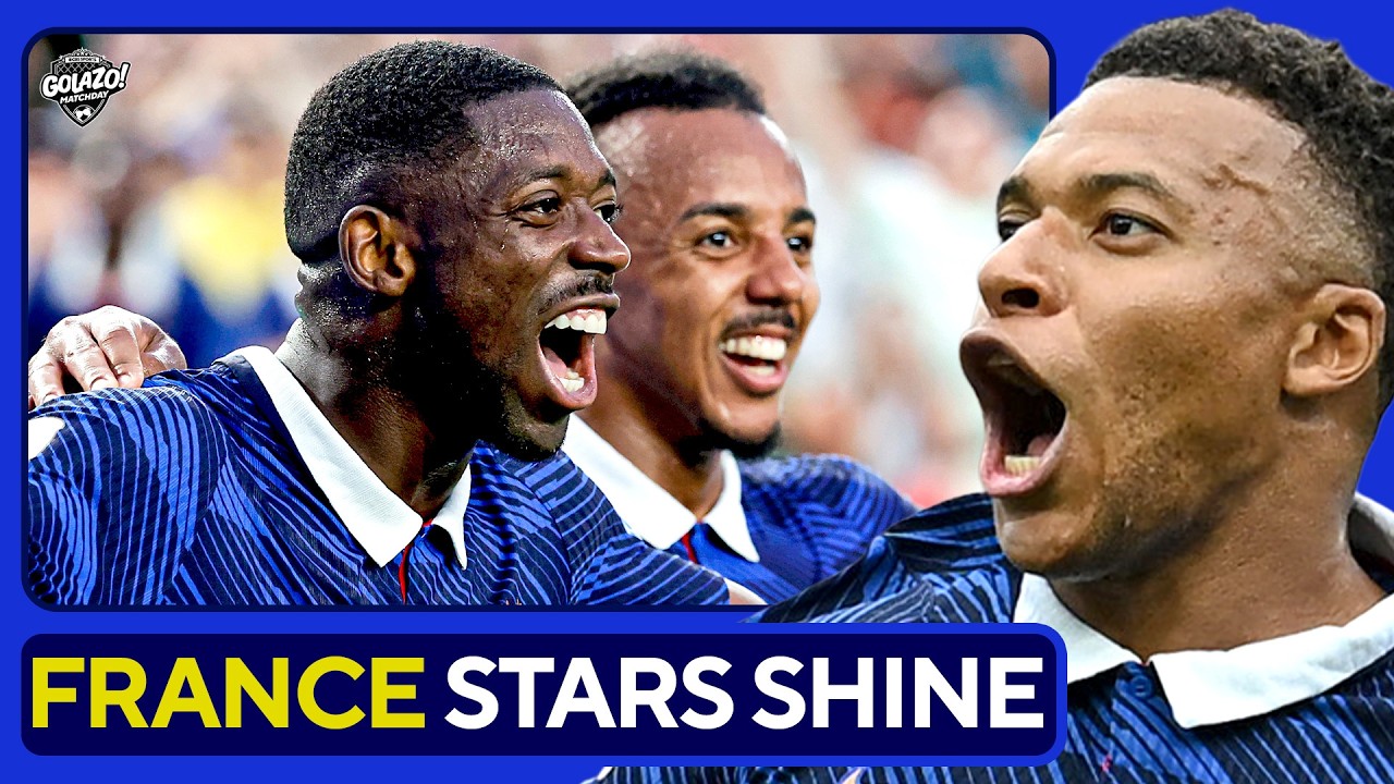 Kylian Mbappé SCORES TWICE 3-0 Win Over Iraq