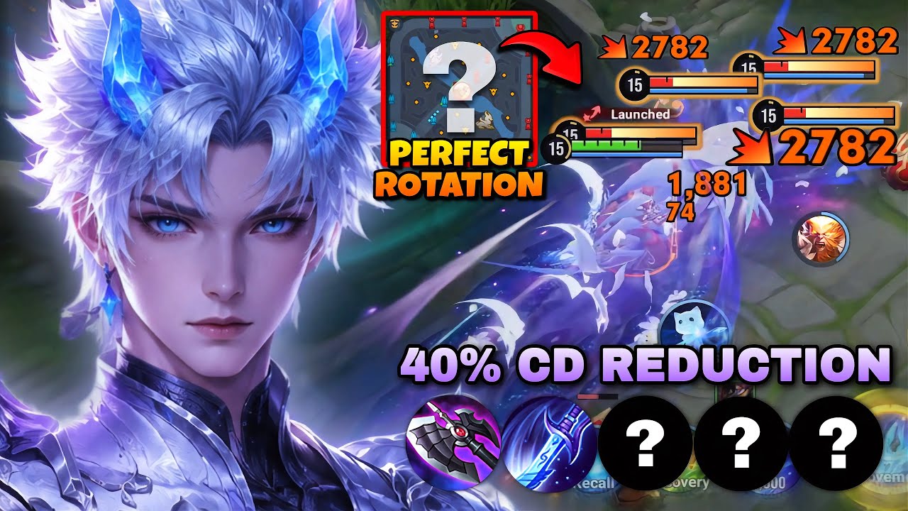 CHINA LAM 40% CD REDUCTION + PERFECT JUNGLE ROTATION DOMINATES IN RANK! | HONOR OF KINGS