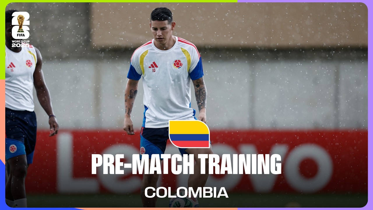 Colombia Train Before Congo DR | FIFA World Cup 2026™
