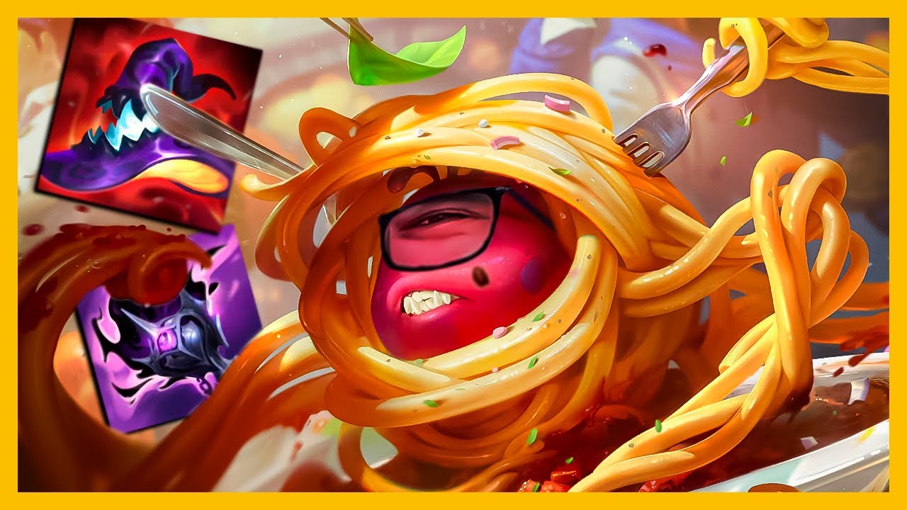 VELKOZ MACARRÃO: Essa é a MELHOR SKIN DO LEGENDS!