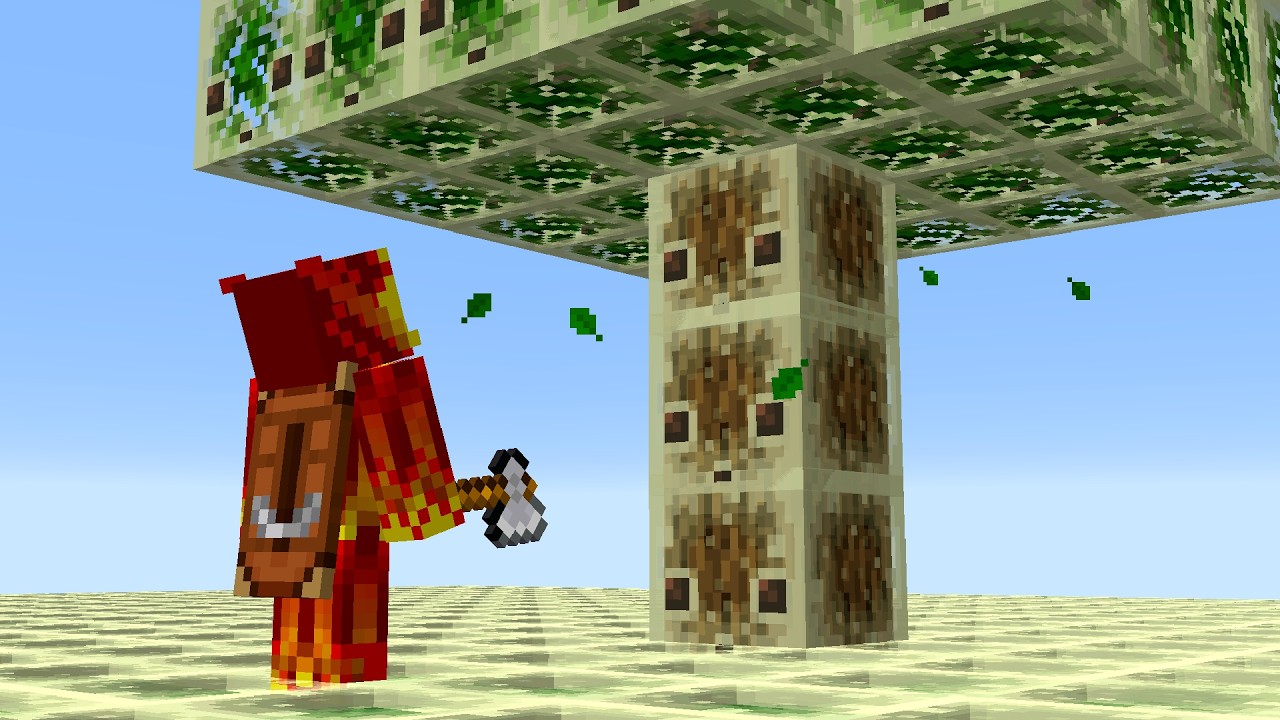 This Entire Minecraft World is Sulfur Cubes.