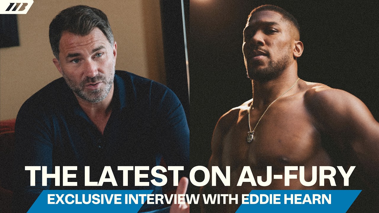 'New Terms Are Needed for AJ-Fury' Eddie Hearn in New York ahead of Zayas-Boots | Matchroom Boxing