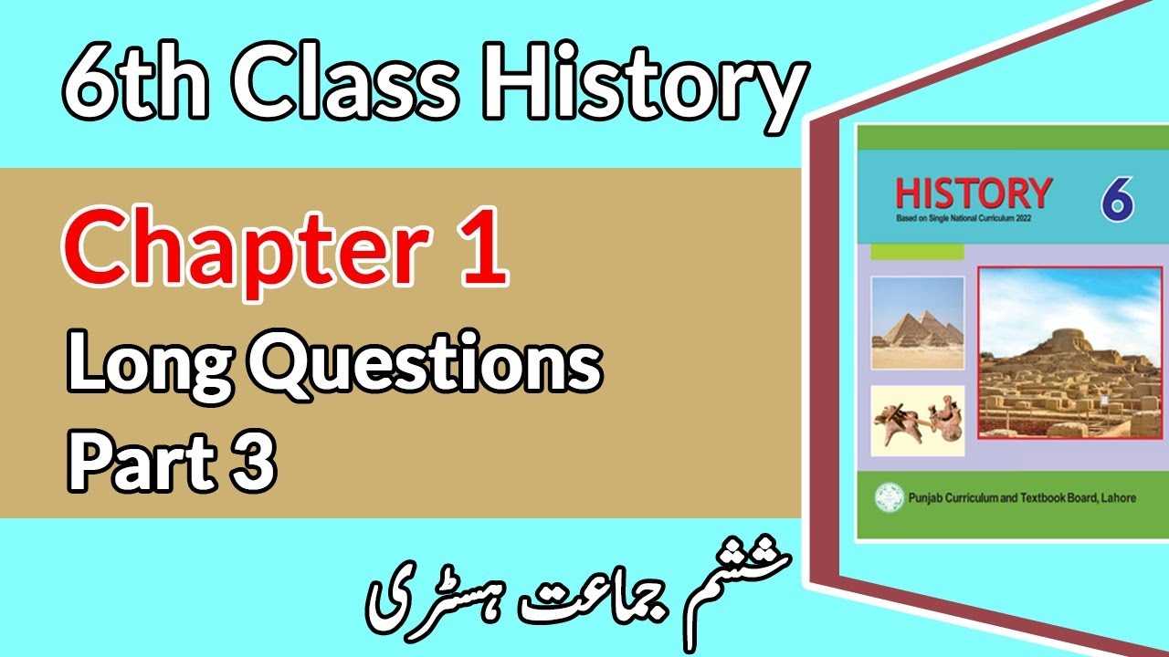 6th Class History Chapter 1