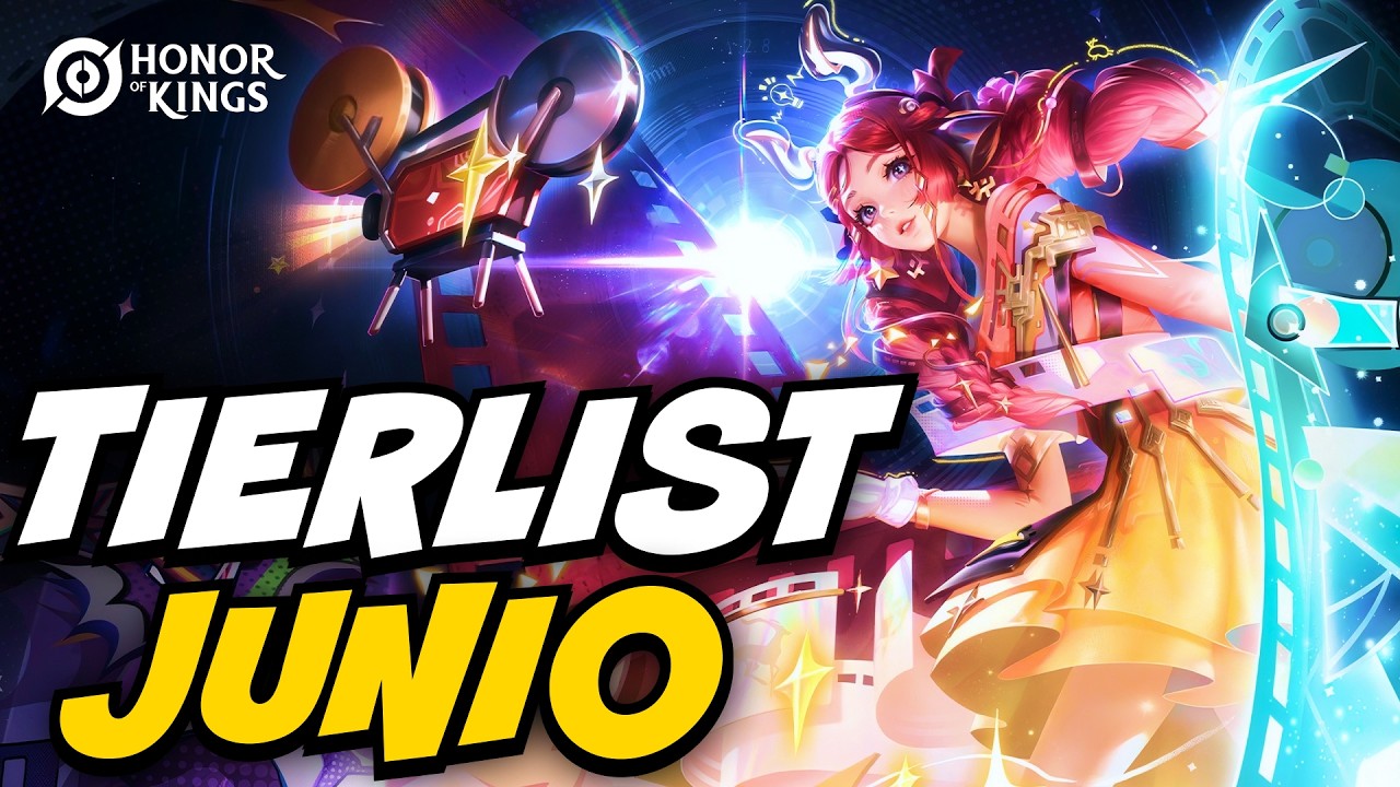 TIERLIST JUNIO 2026 HONOR OF KINGS - MEJORES HEROES PARA CADA LINEA!
