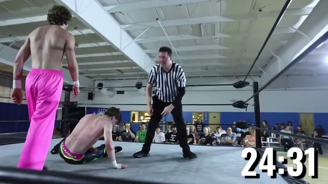 FULL MATCH Jack Delaney vs Harley Rock 60 Min Slam 3