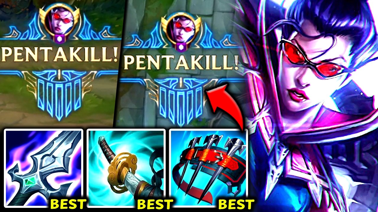 VAYNE TOP BUT I 1V9 AND GET 2 PENTAKILLS! (#1 NEW VAYNE BUILD) - 2026 Vayne TOP Gameplay Guide