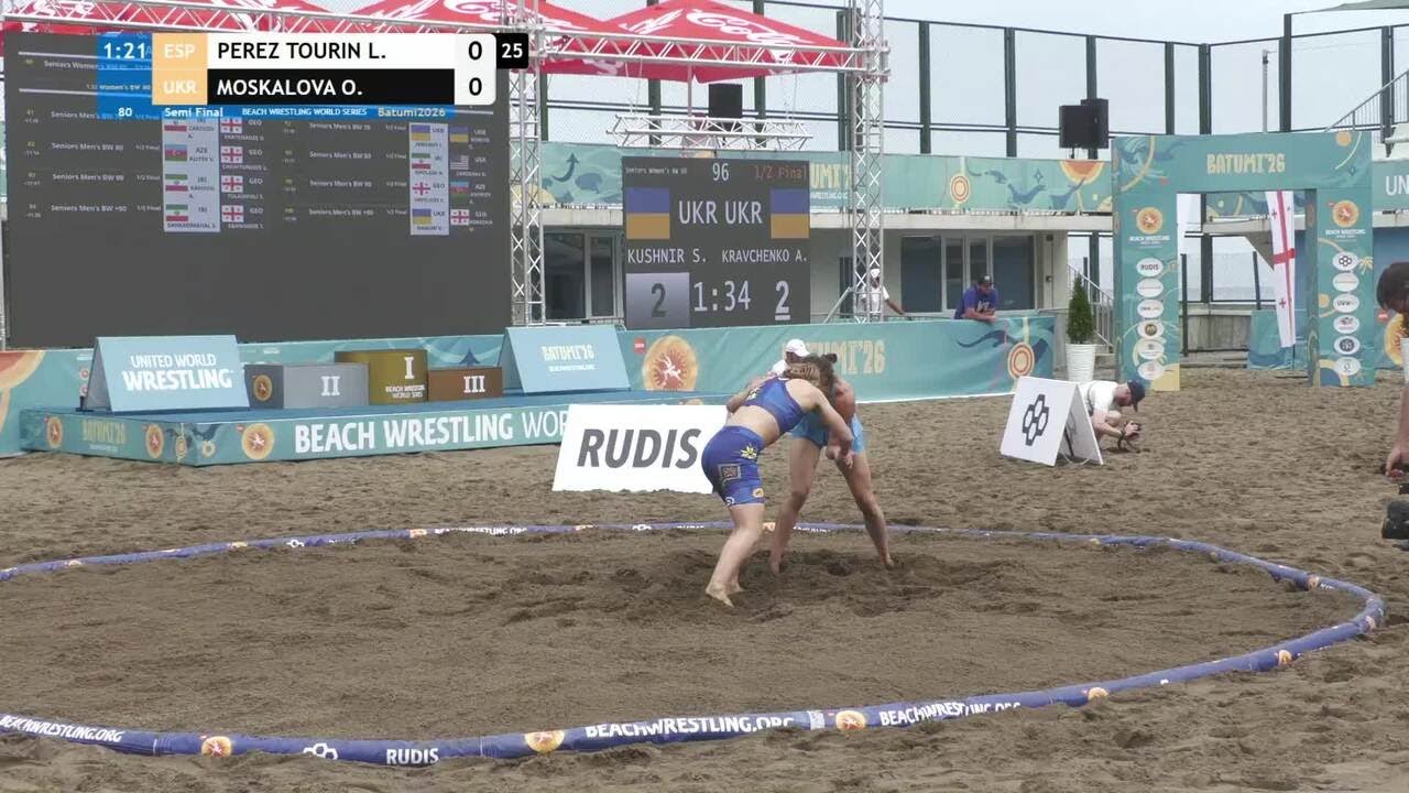 Lydia PEREZ TOURINO (ESP) vs. Oksana MOSKALOVA (UKR) • Semi Final • Women's BW 60Kg