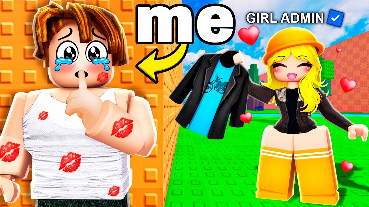 I Snuck into an ADMIN DATING ISLAND In Kick A Lucky Block!