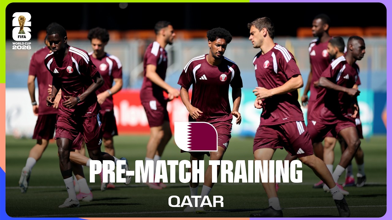 Qatar Train Before Bosnia and Herzegovina | FIFA World Cup 2026™