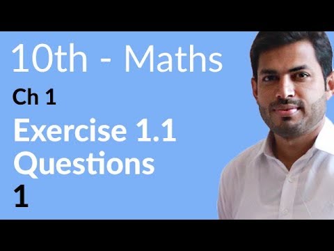 10th Class Math Chapter 1 - Class 10 Maths Chapter 1 - Math Class 10th Chapter 1