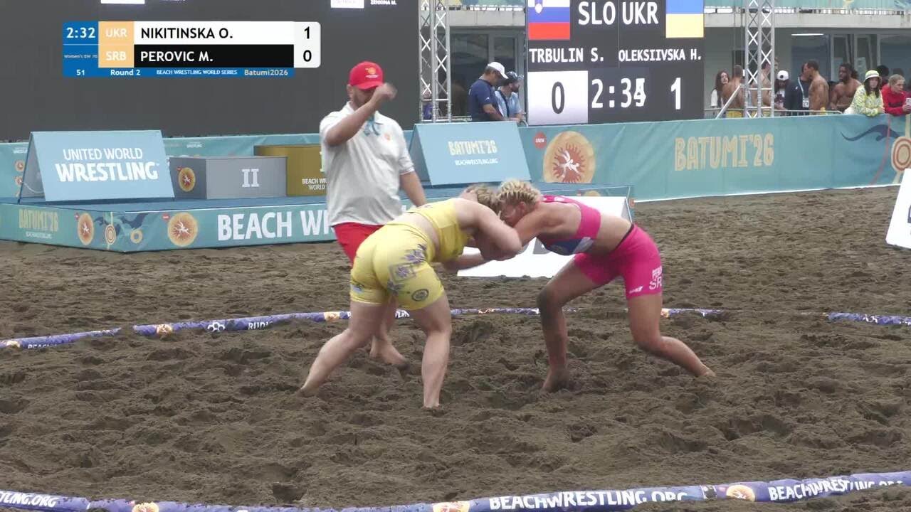 Olena NIKITINSKA (UKR) vs. Masa PEROVIC (SRB) • Round 2 • Women's BW 70Kg