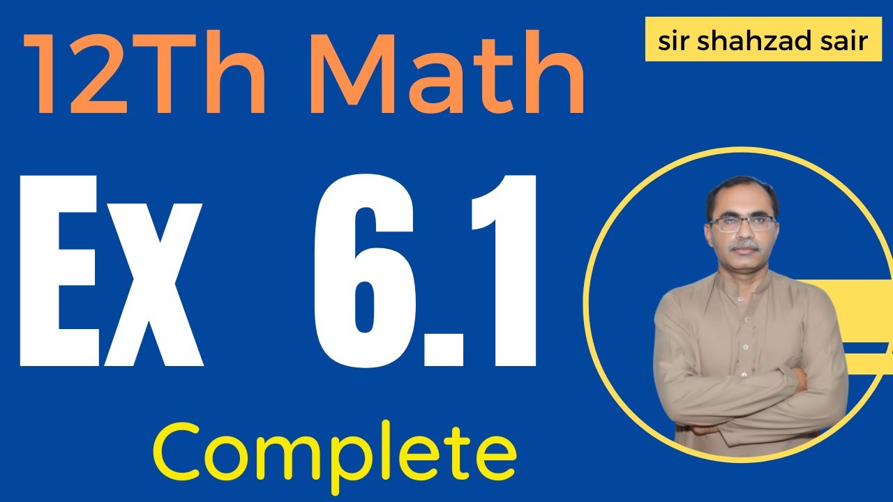 Ch 6 Class 12 Math