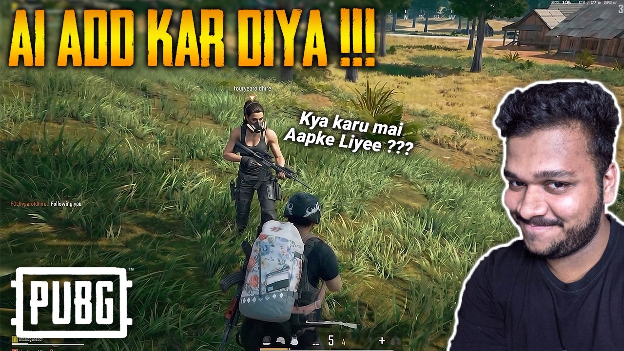 PUBG added "Ai" Teammate | BGMI Me ayega ?? ЁЯдб- PUBG PC Ai Teammate | Sab me AI daalo saalo ЁЯШнЁЯТА