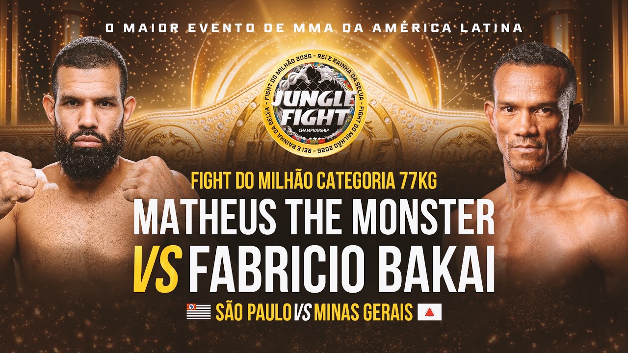 JUNGLE FIGHT 151 l FABRICIO BAKAI X MATHEUS THE MONSTER