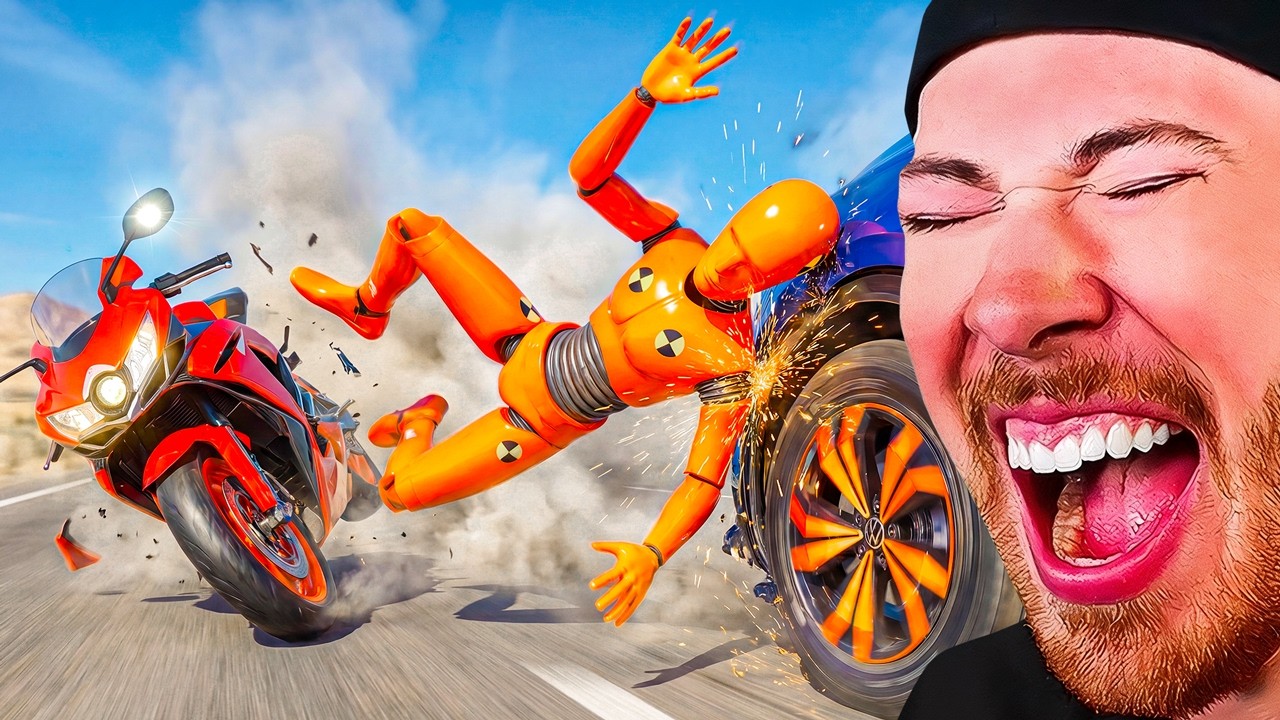 MOST REALISTIC CAR CRASH ANIMATIONS..?! (No Seatbelt)