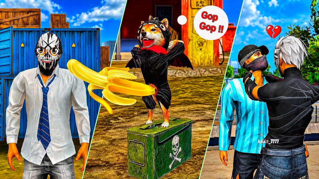 FREE FIRE FUNNY VIDEO TIK TOK 🍌 🤣 EDIT 😂🤩 #garenafreefire #funnyvideo #comedy
