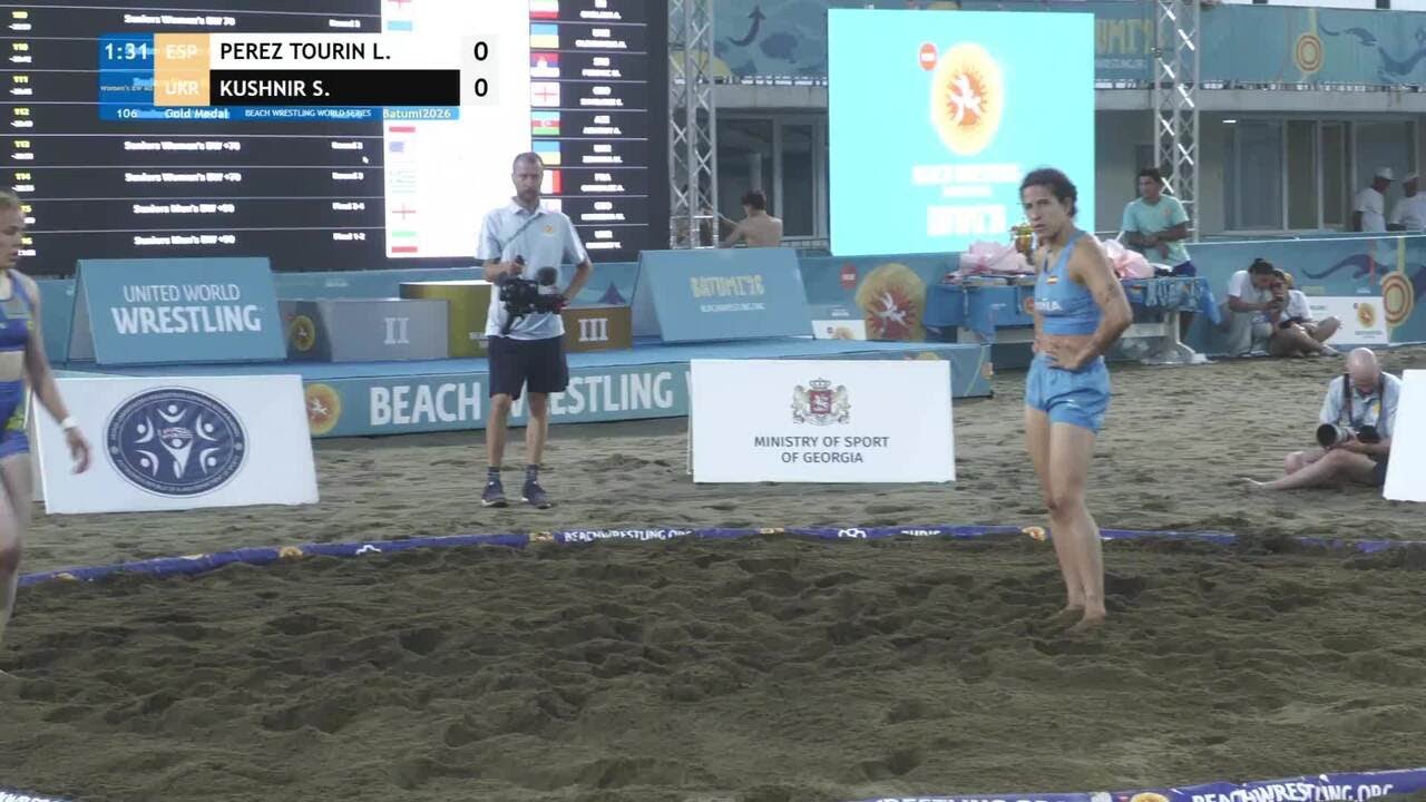 Lydia PEREZ TOURINO (ESP) vs. Sofiia KUSHNIR (UKR) • Gold Medal • Women's BW 60Kg background