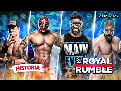 La HISTORIA de ROYAL RUMBLE (2002-2025) background