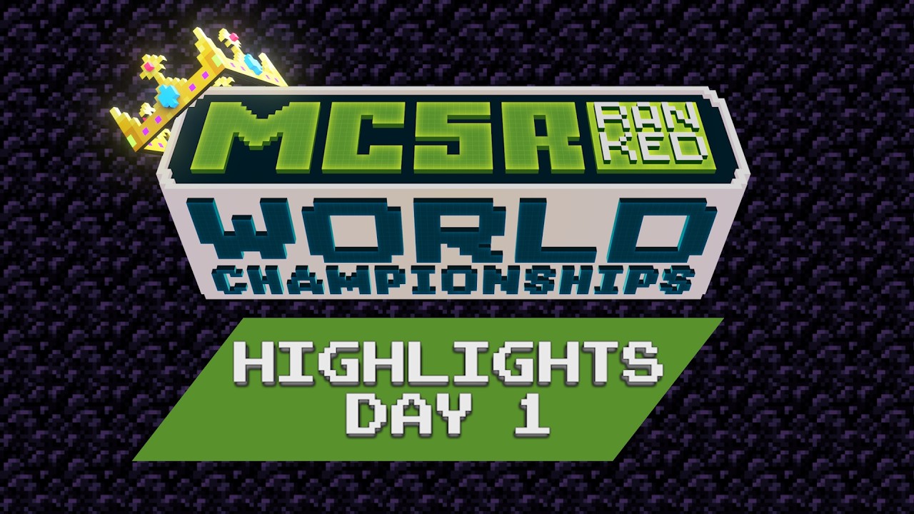 MCSR Ranked World Championships Highlights DAY 1