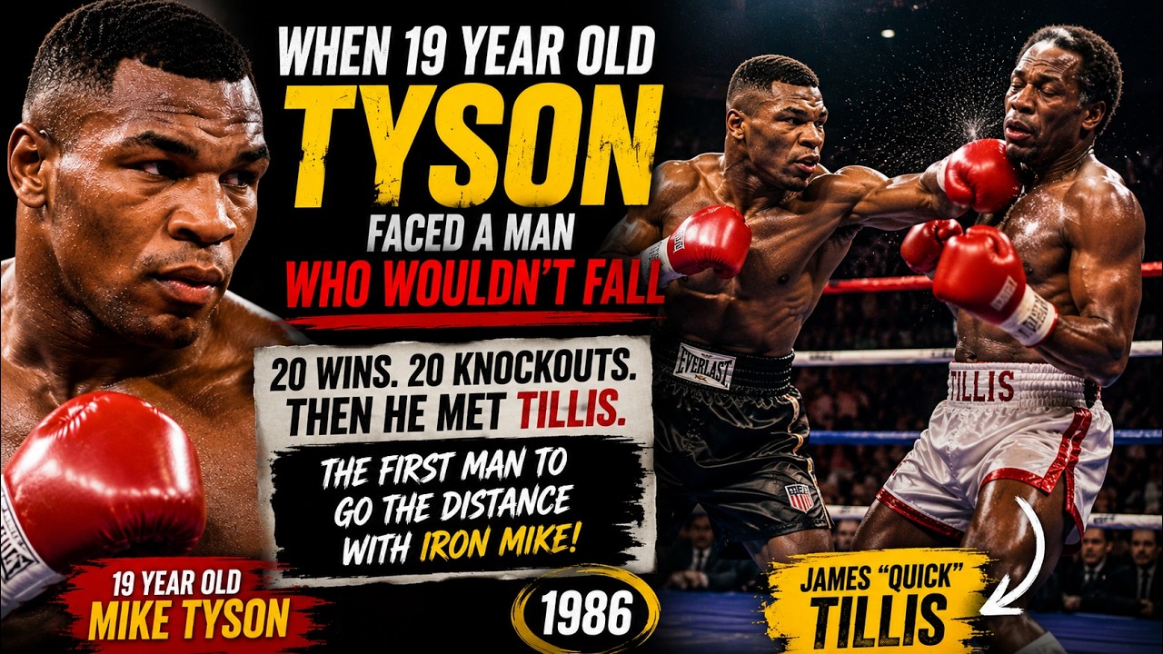 19 Year Old Mike Tyson vs The Man Who Wouldn’t Fall | The Fight That Tested Iron Mike