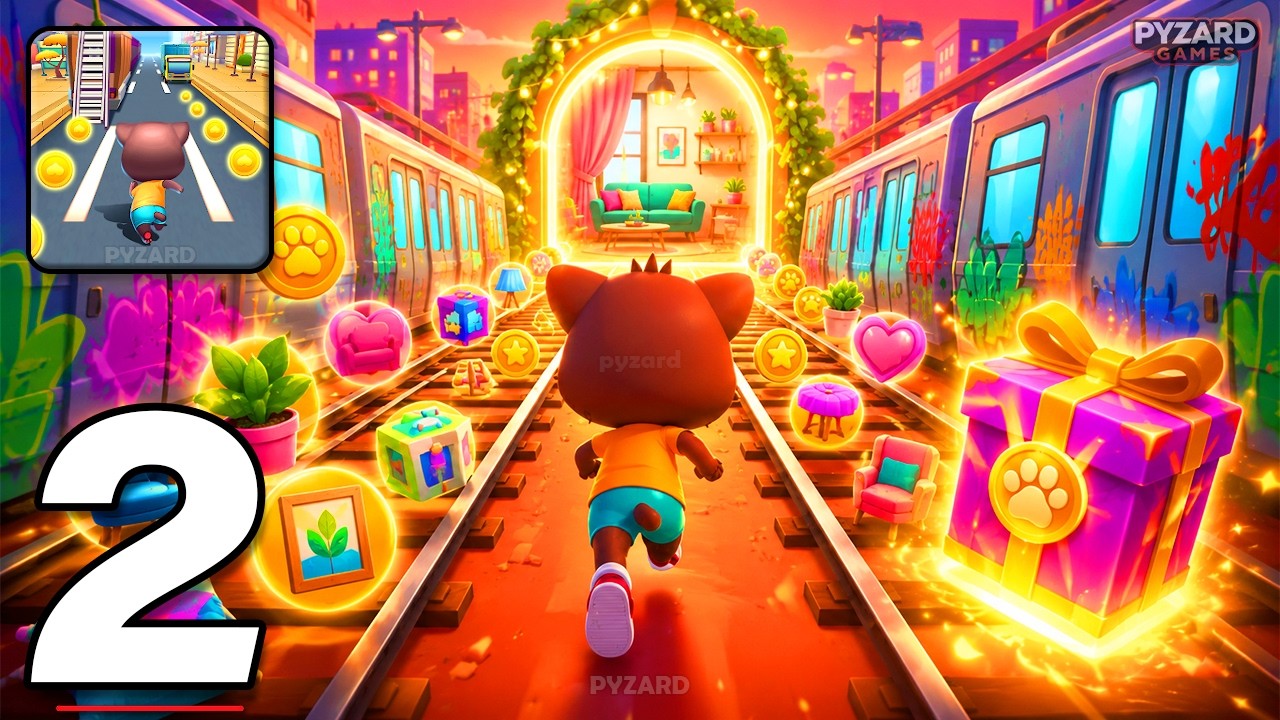 Cat Runner: Decorate Home - Gameplay Walkthrough Part 2 (Android, iOS)