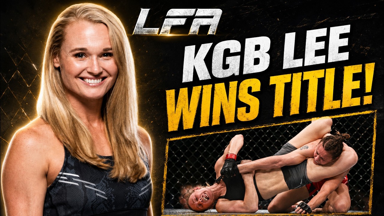 Andrea 'KGB' Lee vs Heather Bassett | Full LFA Title Fight | LFA Fights 2026-06-24 07:14