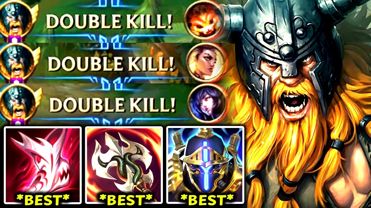 OLAF TOP IS TOO STRONG AND EVERYONE HATES IT (S+ TIER) - 2026 Olaf TOP Gameplay Guide