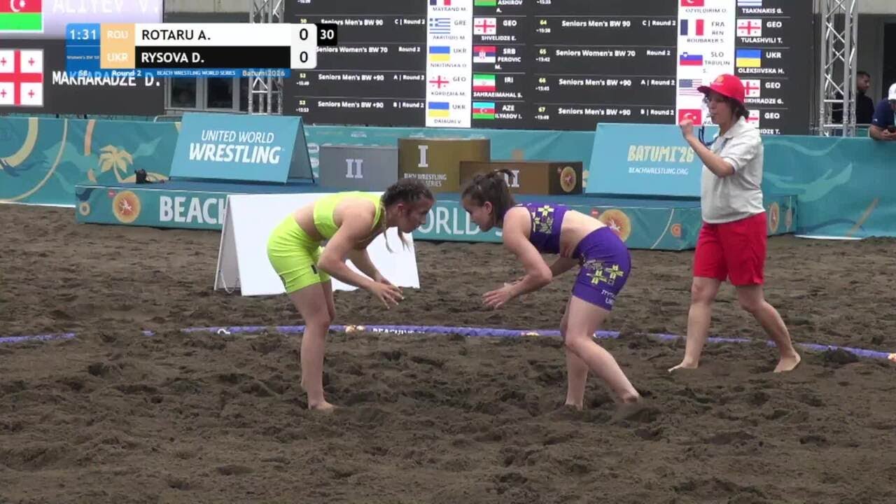 Ana Maria Gianina ROTARU (ROU) vs. Diana RYSOVA (UKR) • Round 2 • Women's BW 50Kg