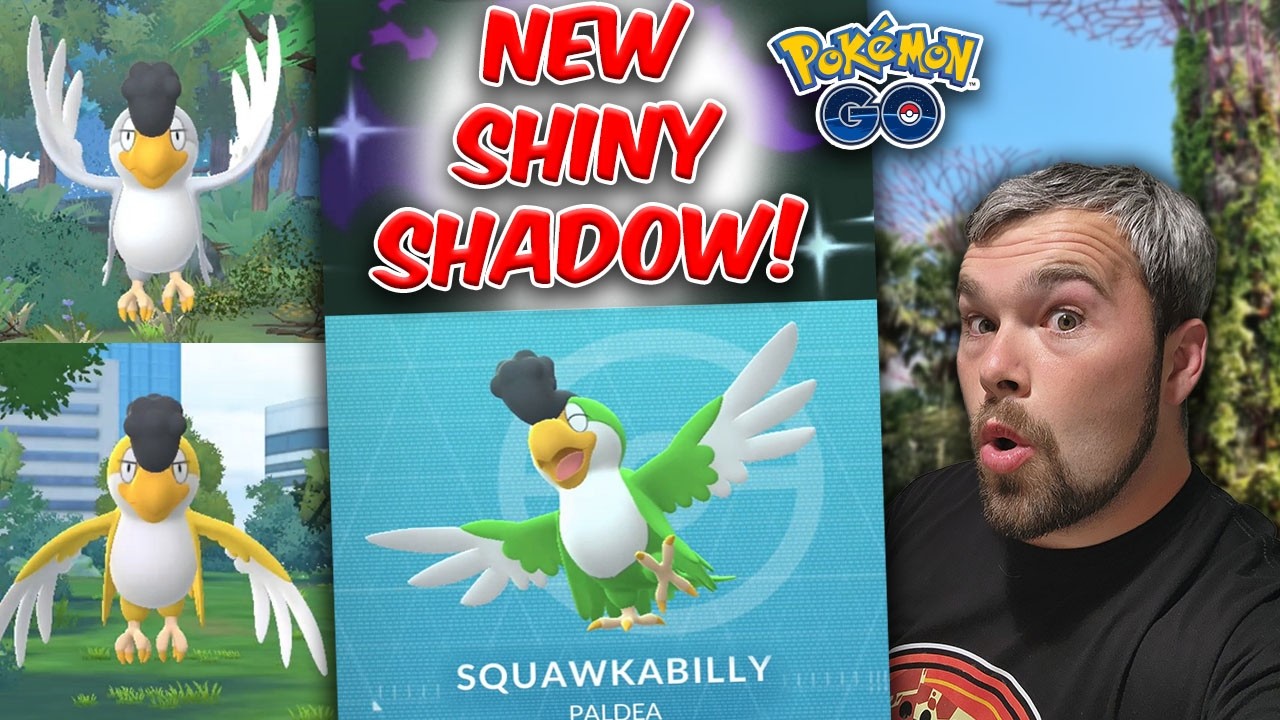 Squakabilly Is Here & A Brand New Shiny Shadow! (Pokémon GO Flying Taxi Event)