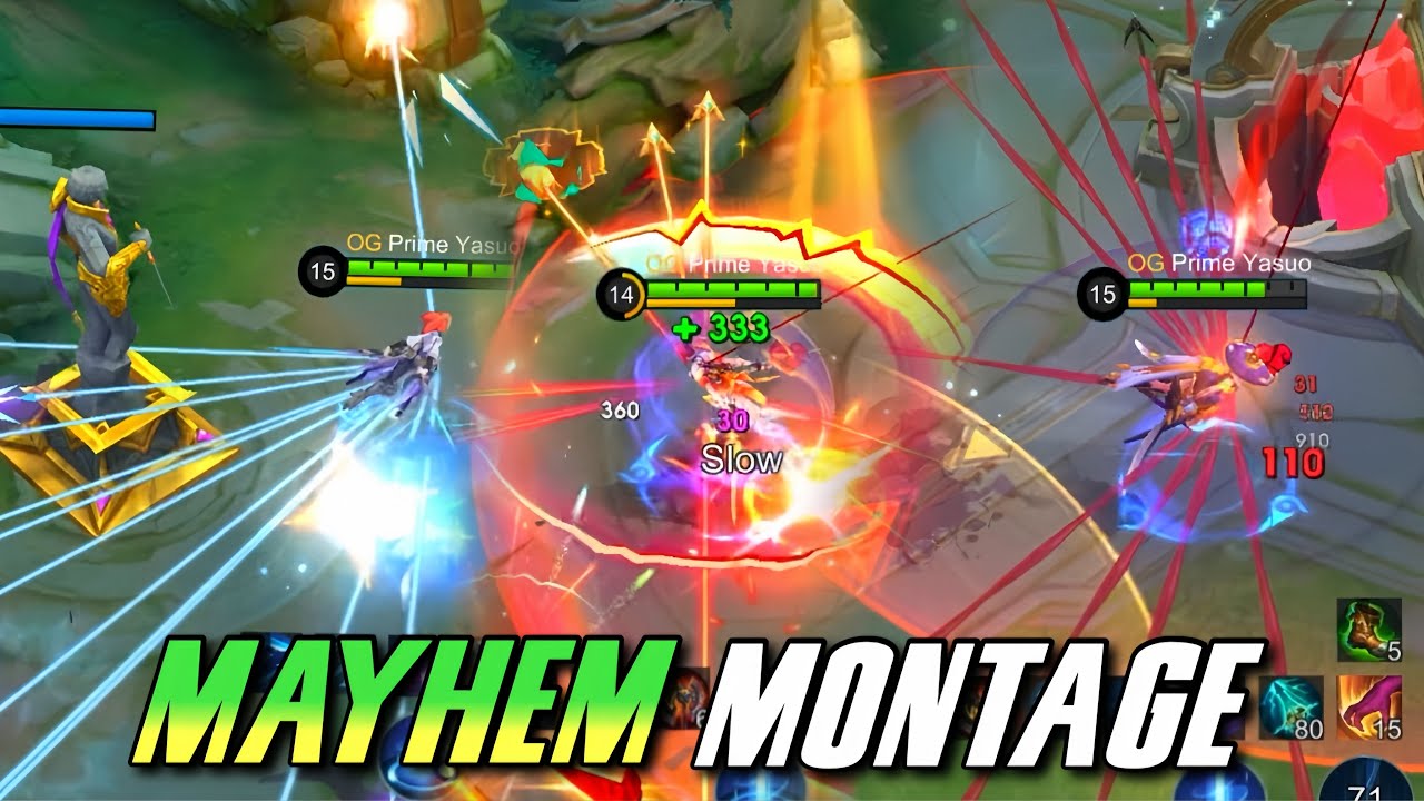 MAYHEM IS BACK!! SUPER AGGRESSIVE FANNY MONTAGE | MLBB